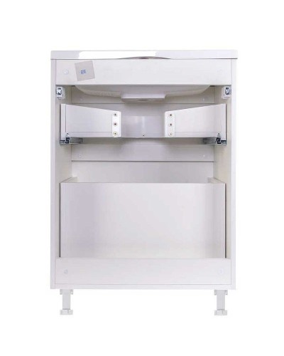 Тумба под раковину Style Line Бергамо 60 СС-00002307 Белая антискрейч