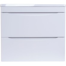 Тумба под раковину Style Line Бергамо 60 СС-00002316 подвесная Белая антискрейч