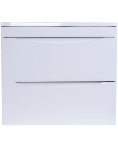 Тумба под раковину Style Line Бергамо 60 СС-00002316 подвесная Белая антискрейч