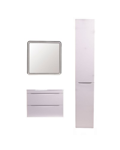 Тумба под раковину Style Line Бергамо 60 СС-00002316 подвесная Белая антискрейч