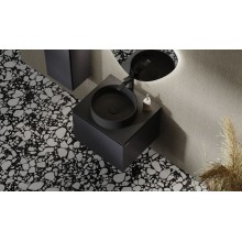 Тумба под раковину Jorno Stone 60 Stn.01.60/P/A/JR подвесная Антрацит