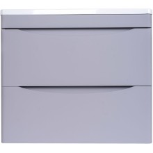 Тумба под раковину Style Line Бергамо 60 СС-00002317 подвесная Серая антискрейч