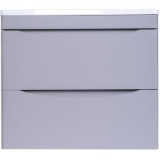 Тумба под раковину Style Line Бергамо 60 СС-00002317 подвесная Серая антискрейч