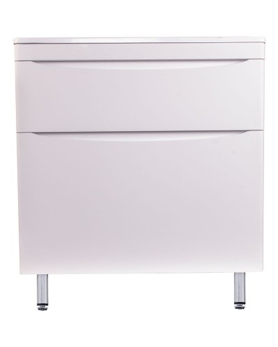 Тумба под раковину Style Line Бергамо 80 СС-00002314 Белая антискрейч