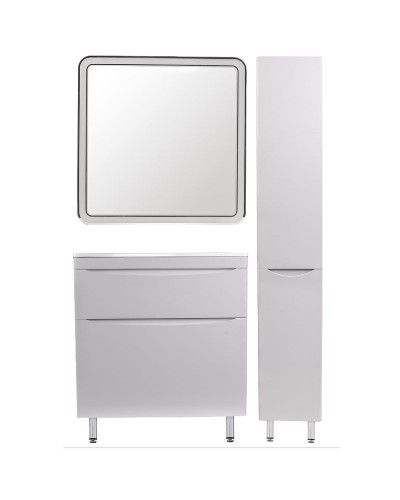 Тумба под раковину Style Line Бергамо 80 СС-00002314 Белая антискрейч