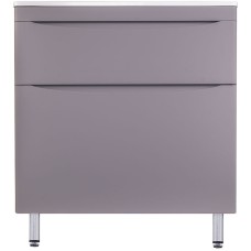 Тумба под раковину Style Line Бергамо 80 СС-00002315 Серая антискрейтч