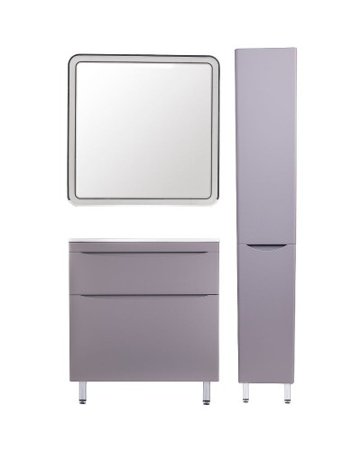 Тумба под раковину Style Line Бергамо 80 СС-00002315 Серая антискрейтч