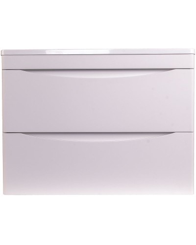 Тумба под раковину Style Line Бергамо 70 СС-00002320 подвесная Белая антискрейч