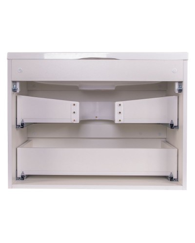 Тумба под раковину Style Line Бергамо 70 СС-00002320 подвесная Белая антискрейч