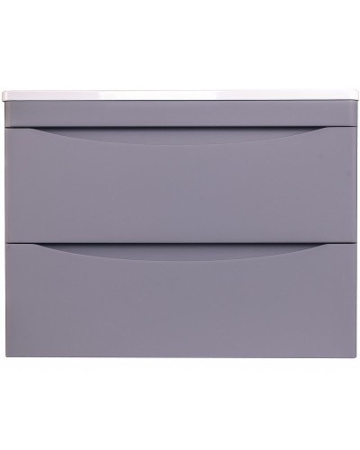 Тумба под раковину Style Line Бергамо 70 СС-00002319 подвесная Серая антискрейч