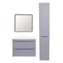 Тумба под раковину Style Line Бергамо 70 СС-00002319 подвесная Серая антискрейч