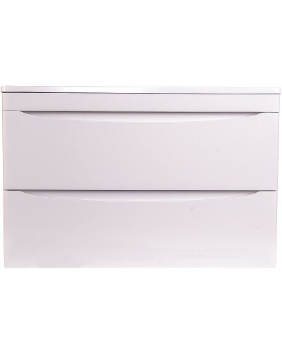 Тумба под раковину Style Line Бергамо 80 СС-00002322 подвесная Белая антискрейч