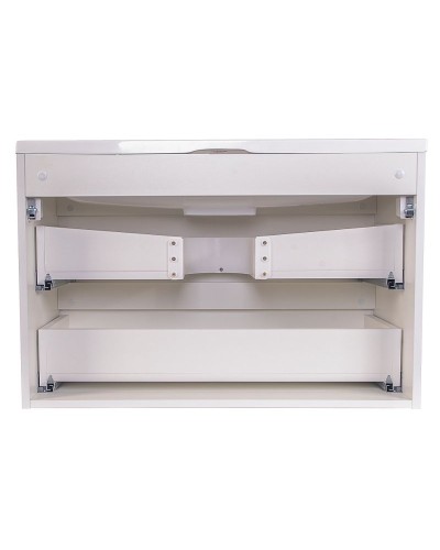 Тумба под раковину Style Line Бергамо 80 СС-00002322 подвесная Белая антискрейч