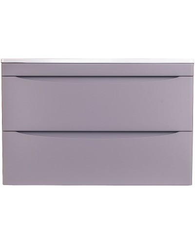 Тумба под раковину Style Line Бергамо 80 СС-00002323 подвесная Серая антискрейч