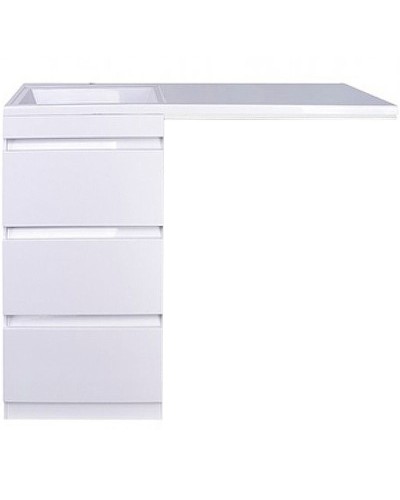 Тумба под раковину Style Line Даллас 100 АА00-000069 Белый глянец