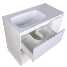 Тумба под раковину Style Line Барселона 90 L СС-00002345 Белая