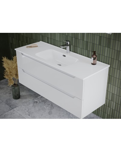 Тумба под раковину Sancos Norma 2.0 90 NR2.090W подвесная Белый глянец