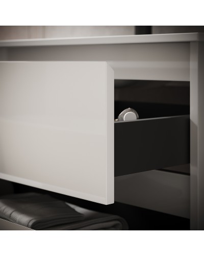 Тумба под раковину Sancos Libra 60 LB60W подвесная Белый глянец