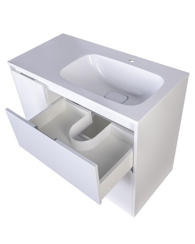 Тумба под раковину Style Line Барселона 90 R СС-00002280 Белая