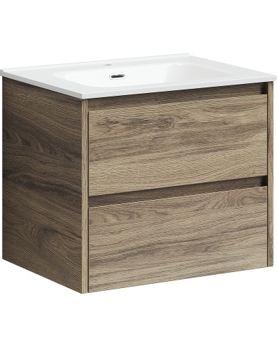 Тумба под раковину Sancos Libra 60 LB60ECH подвесная Дуб чарльстон
