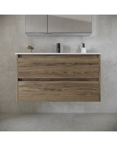 Тумба под раковину Sancos Libra 90 LB90ECH подвесная Дуб чарльстон