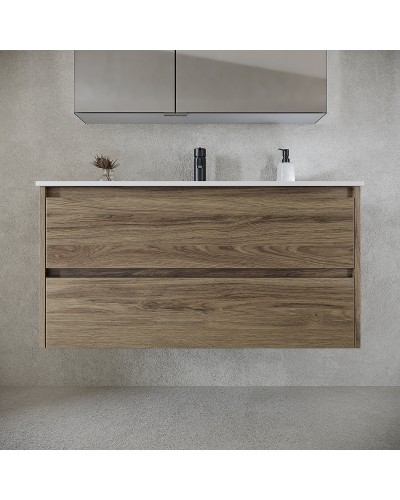 Тумба под раковину Sancos Libra 100 LB100ECH подвесная Дуб чарльстон