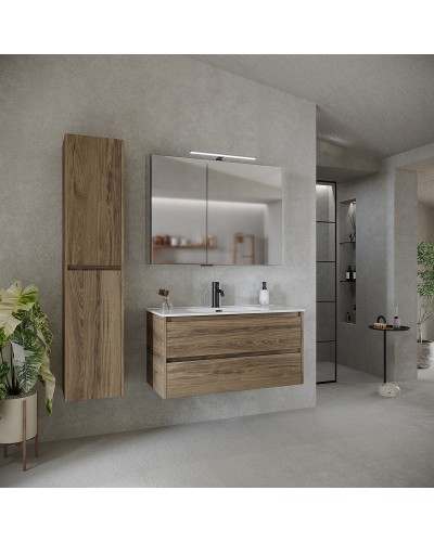 Тумба под раковину Sancos Libra 100 LB100ECH подвесная Дуб чарльстон