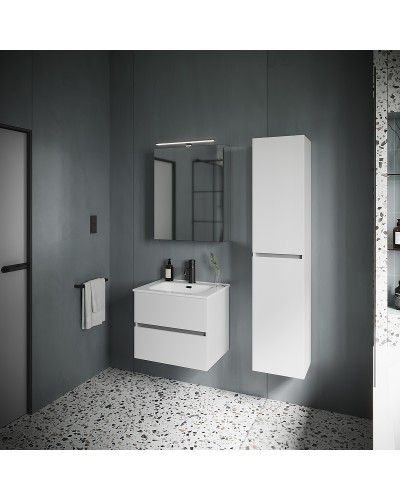 Тумба под раковину Sancos Urban 60 UR60W подвесная Белый глянец