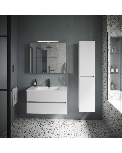 Тумба под раковину Sancos Urban 90 UR90W подвесная Белый глянец