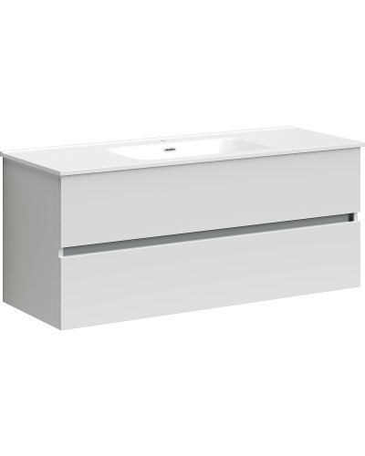 Тумба под раковину Sancos Urban 120 UR120-1W подвесная Белый глянец