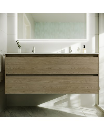 Тумба под раковину Sancos Cento 120 CN120-2KE подвесная Карпатская ель