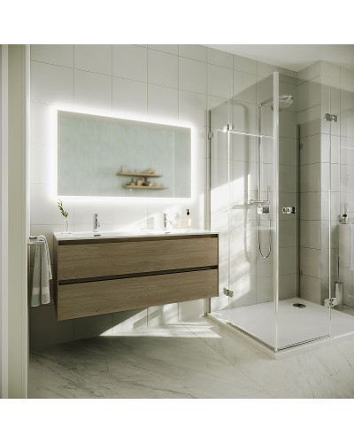 Тумба под раковину Sancos Cento 120 CN120-2KE подвесная Карпатская ель