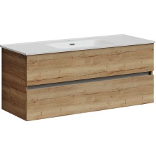 Тумба под раковину Sancos Urban 120 UR120-1EG подвесная Дуб Галифакс натуральный