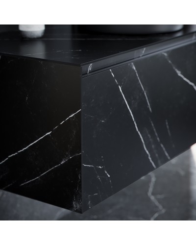 Тумба под раковину Sancos Stone 120 ST120NM подвесная Nero Marquina