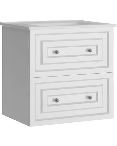 Тумба с раковиной Creavit Kayra 60 KY0060.42.MBY подвесная Белая