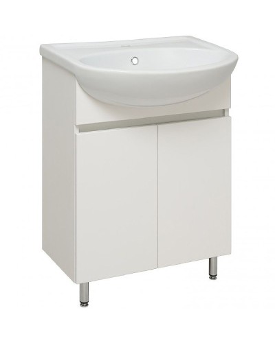 Тумба под раковину Runo Лада 60 00-00001163 Белая