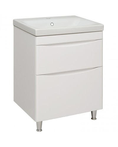 Тумба под раковину Runo Афина 60 00-00001169 Белая