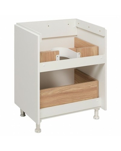 Тумба под раковину Runo Афина 60 00-00001169 Белая