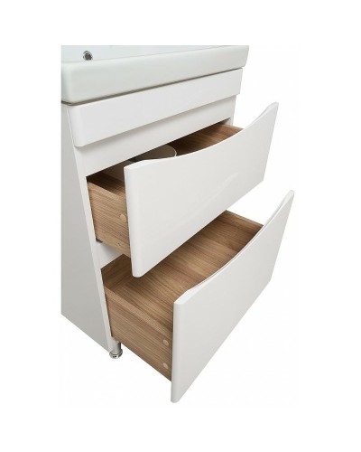 Тумба под раковину Runo Афина 60 00-00001169 Белая