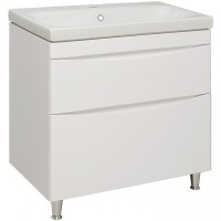 Тумба под раковину Runo Афина 80 00-00001170 Белая