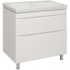 Тумба под раковину Runo Афина 80 00-00001170 Белая