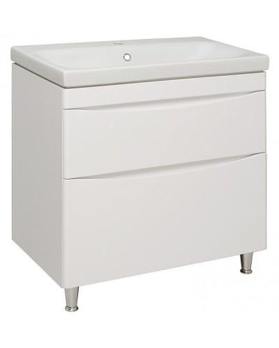Тумба под раковину Runo Афина 80 00-00001170 Белая