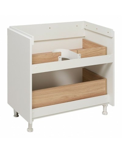 Тумба под раковину Runo Афина 80 00-00001170 Белая