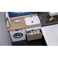 Тумба под раковину Velvex Klaufs 56 tpKLA.56.50.1Y-617.216 подвесная Шатанэ Белая