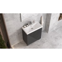 Тумба под раковину Velvex Edge 70 tnEDG.70.2Y-231 Графит
