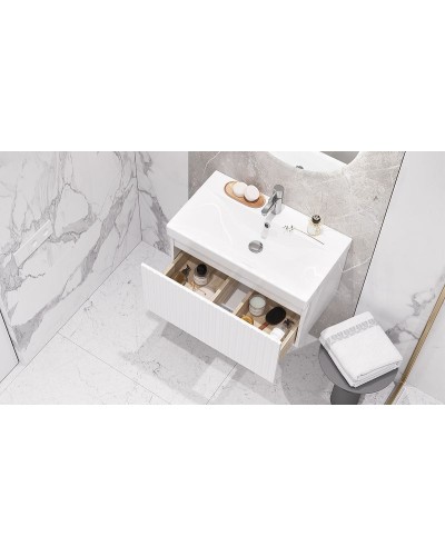 Тумба под раковину Velvex Compo 70 tpCOM.70.1Y-21 подвесная Белая