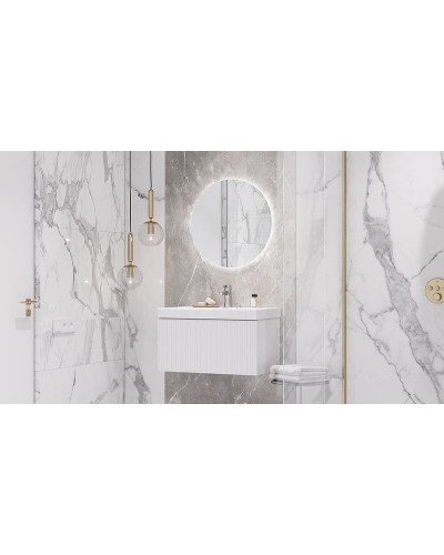 Тумба под раковину Velvex Compo 70 tpCOM.70.1Y-21 подвесная Белая