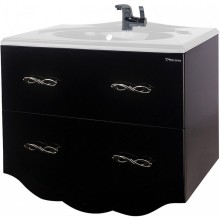 Тумба под раковину Bellezza Версаль 100 4631117270046 подвесная Черная