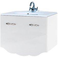 Тумба под раковину Bellezza Версаль 100 4631117130012 подвесная Белая