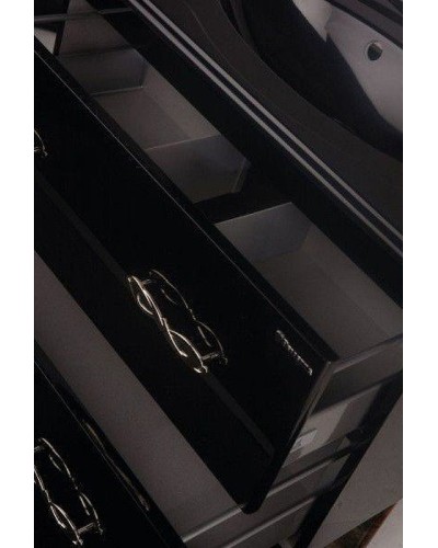 Тумба под раковину Bellezza Версаль 90 4631115270048 подвесная Черная